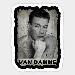 Van Damme Sticker